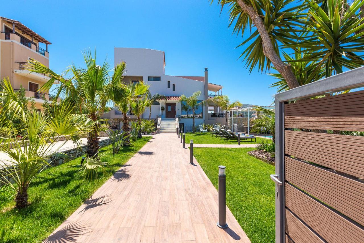 Villa Anemeli - Luxury Pool Villa With Gorgeous Seaview Kíssamos Exterior foto
